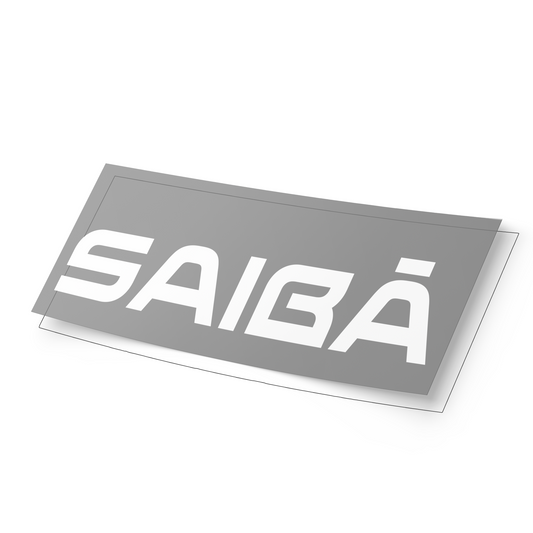 Saiba Text #1 | Transfer Sticker